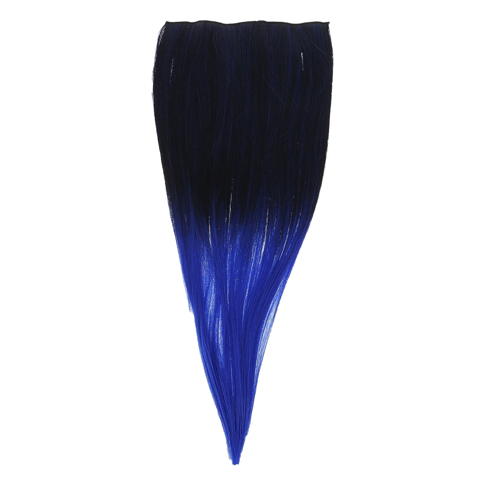 1pc One Piece Hair Extension Long Straight Hair Wig Piece Hair Highlight Pieces