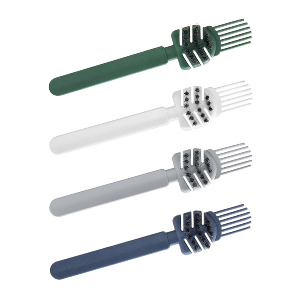 4pcs Portable Hair Brush Cleaning Brushes Comb Cleaner Brushes for Home