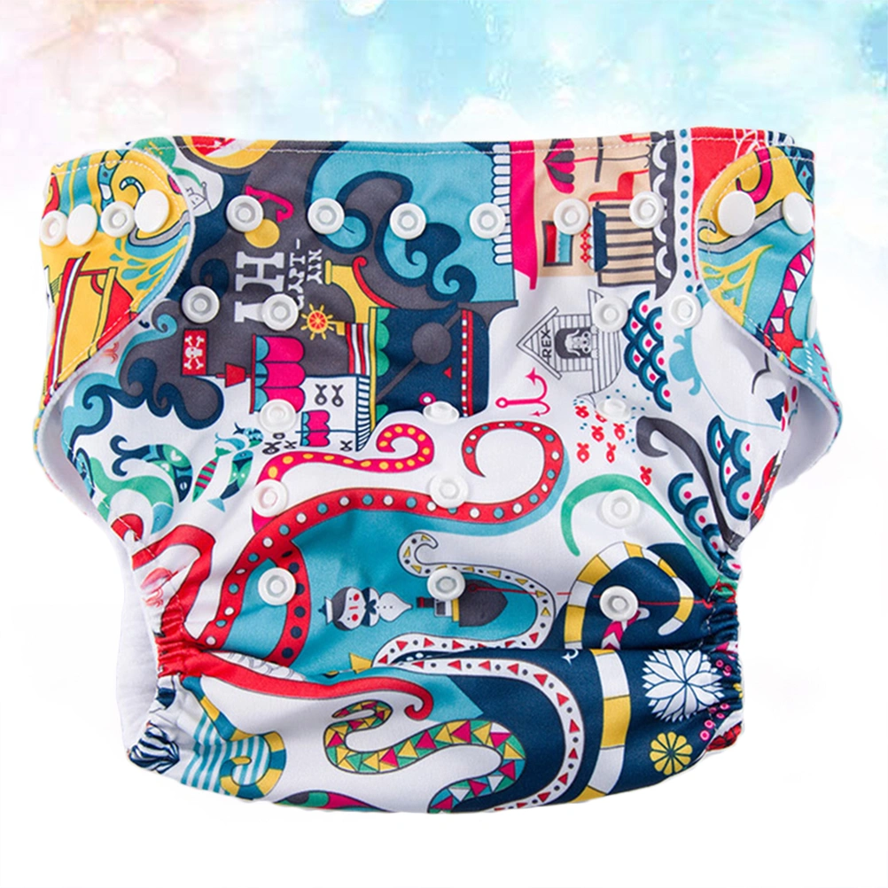 1PC Adjustable Baby Diaper Learning Training Pants Leakproof Washable Diaper Breathable Diaper