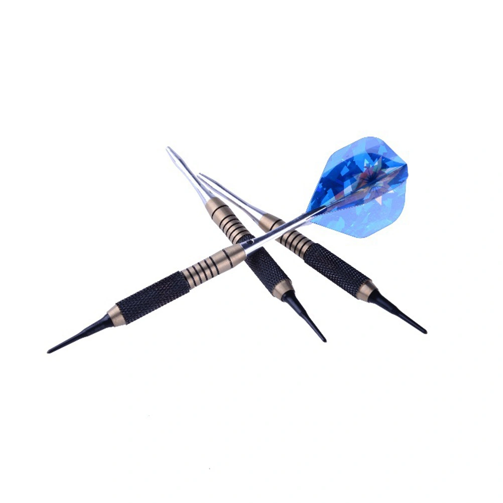 22pcs PET Metal Darts Set Kit Darts Darts Flights Dart Tip Point with Case for Playing