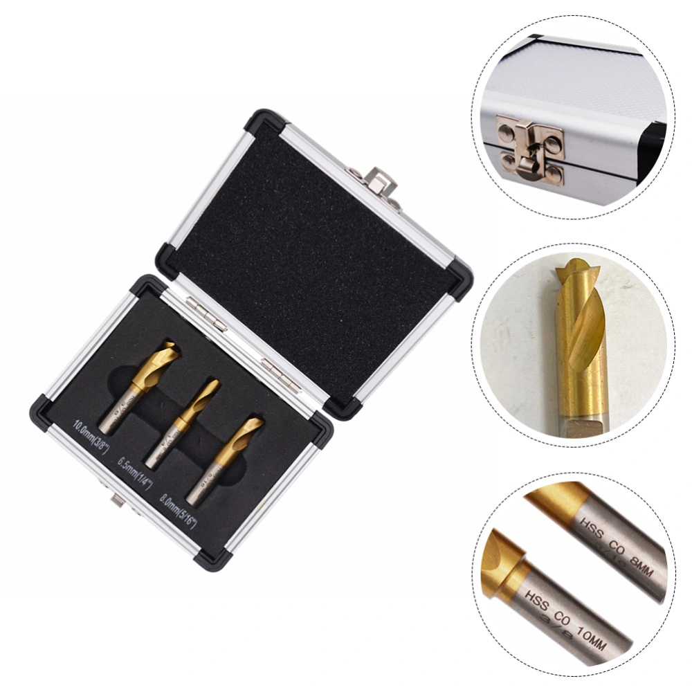 1 Set Professional Spot Welding Drill Sturdy Drill Bits Spot Welding Parts