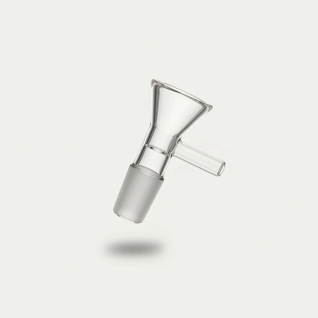 1pc Transparent Glass Tube Adapter Clear Scientific Tube Adapter for Pipe