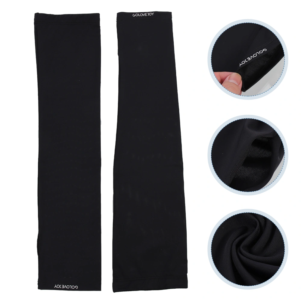 1 Pair of Summer Adults Arm Sleeve Sun-Resistant Arm Sleeves Outdoor Sports Sleeve