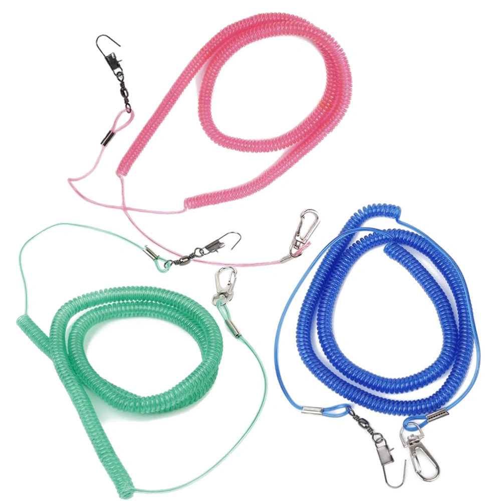 Parrot Bird Leash Kit Anti-bite Flying Training Rope for Agapornis Fischeri (Random Color)