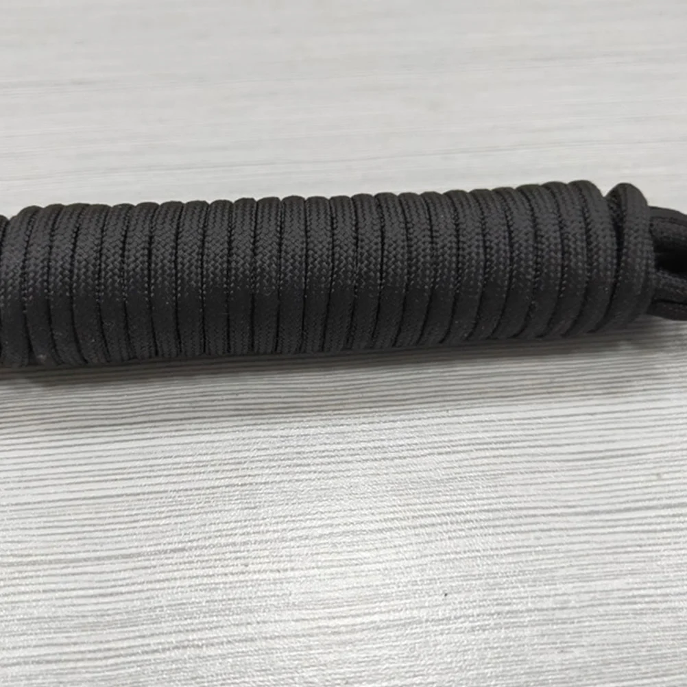 1PC Nylon Survival Paracord Seven Cores Umbrella Rope Military Parachute Cord (Black)