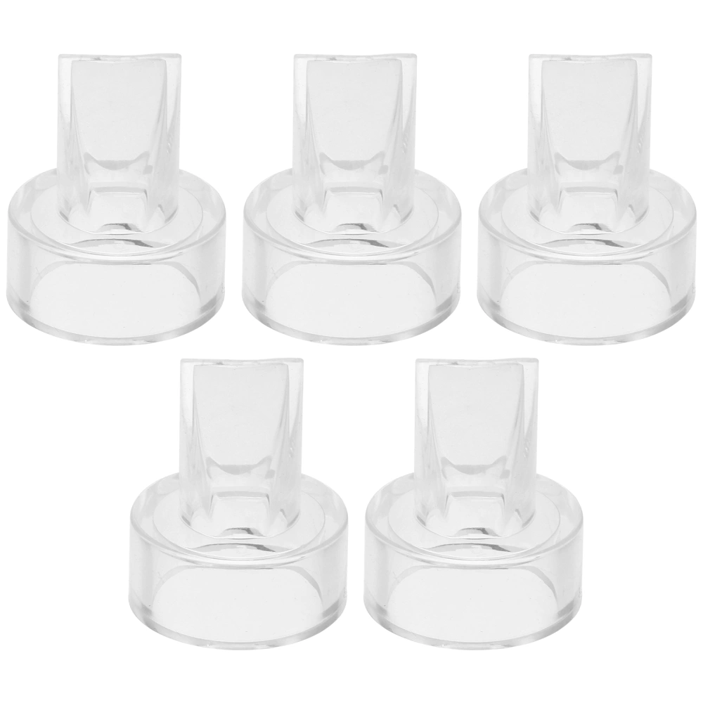 5pcs Electric Breast Pump Parts Accessories Silicone Duckbill Valves (22mm)