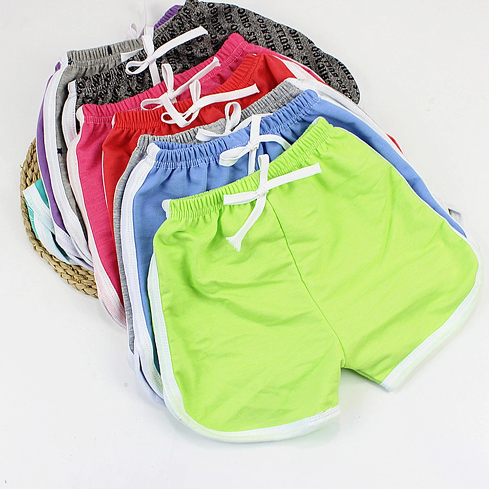 Infant Toddler Kids Girls Boys Candy Color Sports Short Hot Summer Beach Pants Size M (Random Color)