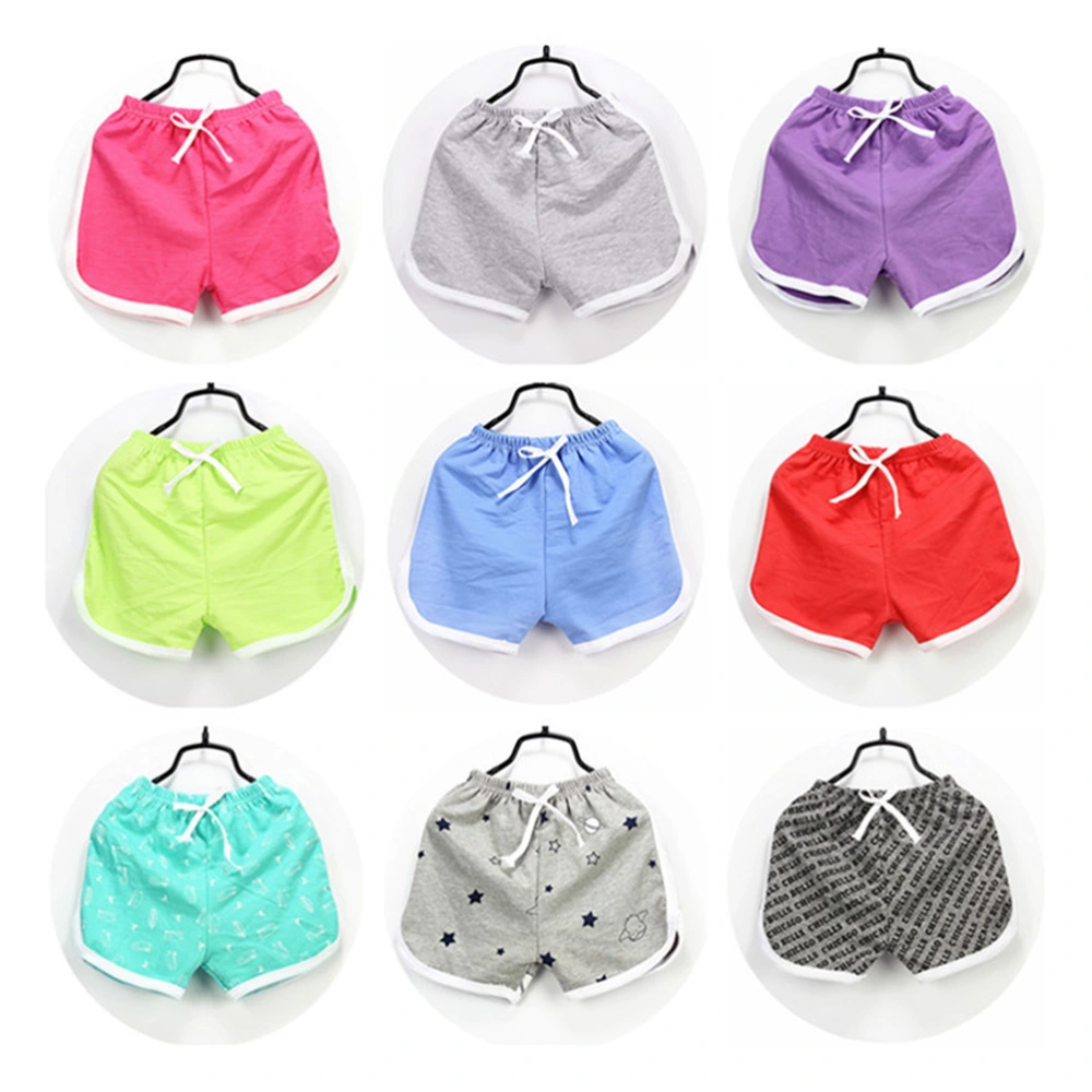 Infant Toddler Kids Girls Boys Candy Color Sports Short Hot Summer Beach Pants Size M (Random Color)