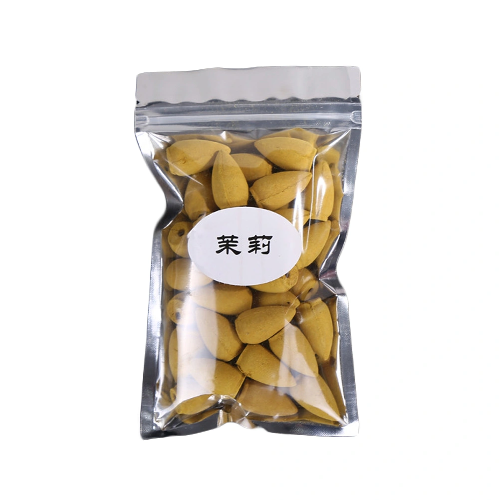 40pcs Backflow Variety Mixed Aromatherapy Incense Cones Assorted Natural Fragrant Cones(Lily)