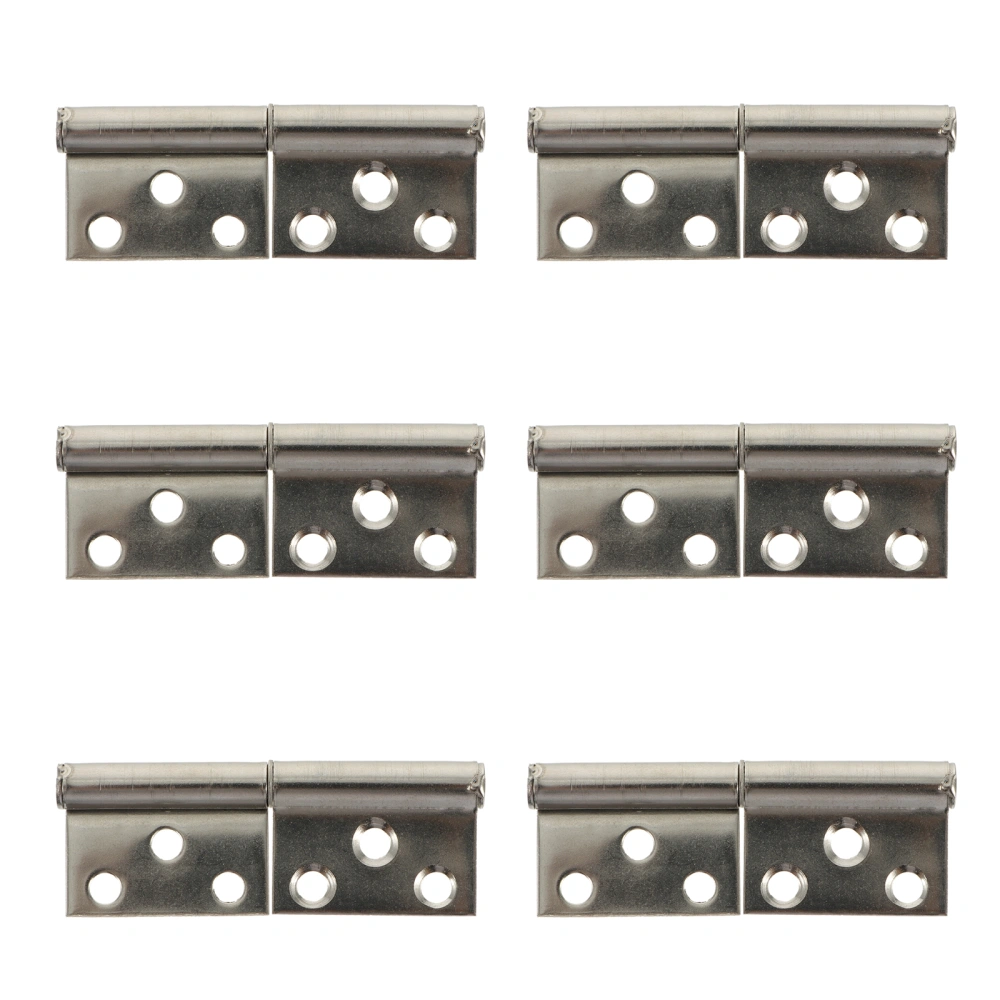 8 Sets Furniture Door Hinges Bearing Stainless Cupboard Hinges Home Accessories