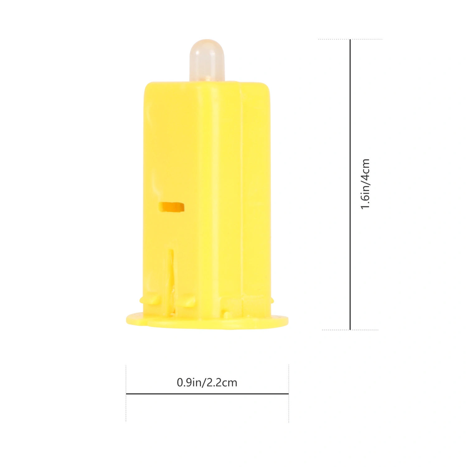 10 Pcs Electronic LED Paper Lantern Wicks Lantern Balloons LED Light Miniature Light for Wedding Halloween Christmas Party Festival (Yellow Light)