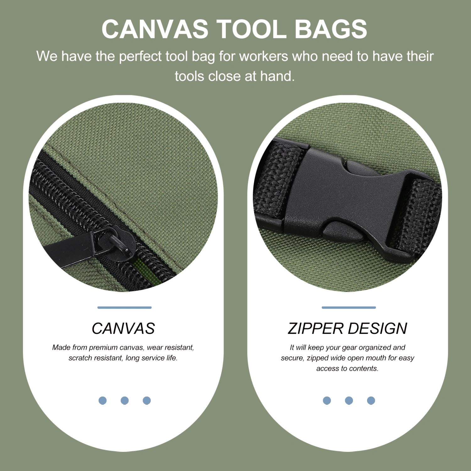 Tool Pouch Shoulder Multi-purpose Storage Bag Utility Tool Bag Foldable Pouch
