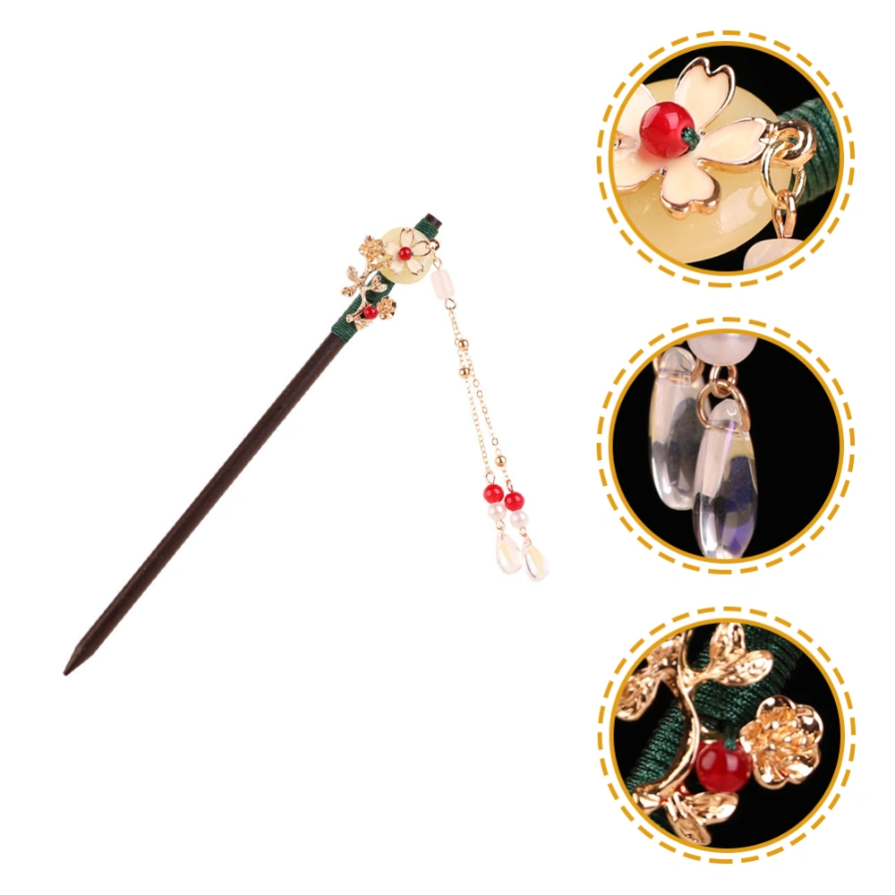 Vintage Tassel Hair Stick Chinese Hair Accessories Hair Chopstick for Women