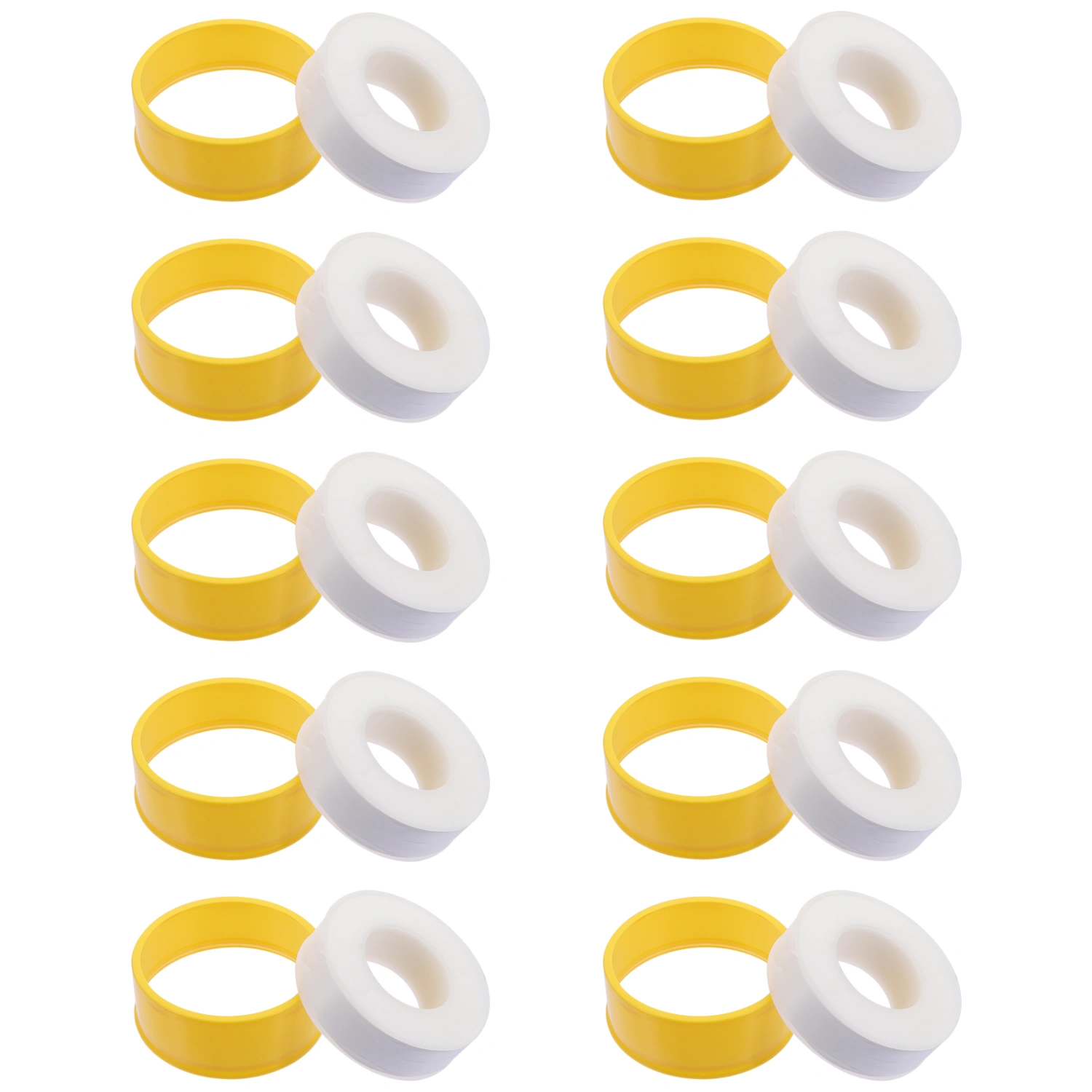 10 Rolls PTFE Duct Tape Plumbers Tape Thread Seal Tape Flex Seal Tape for Home