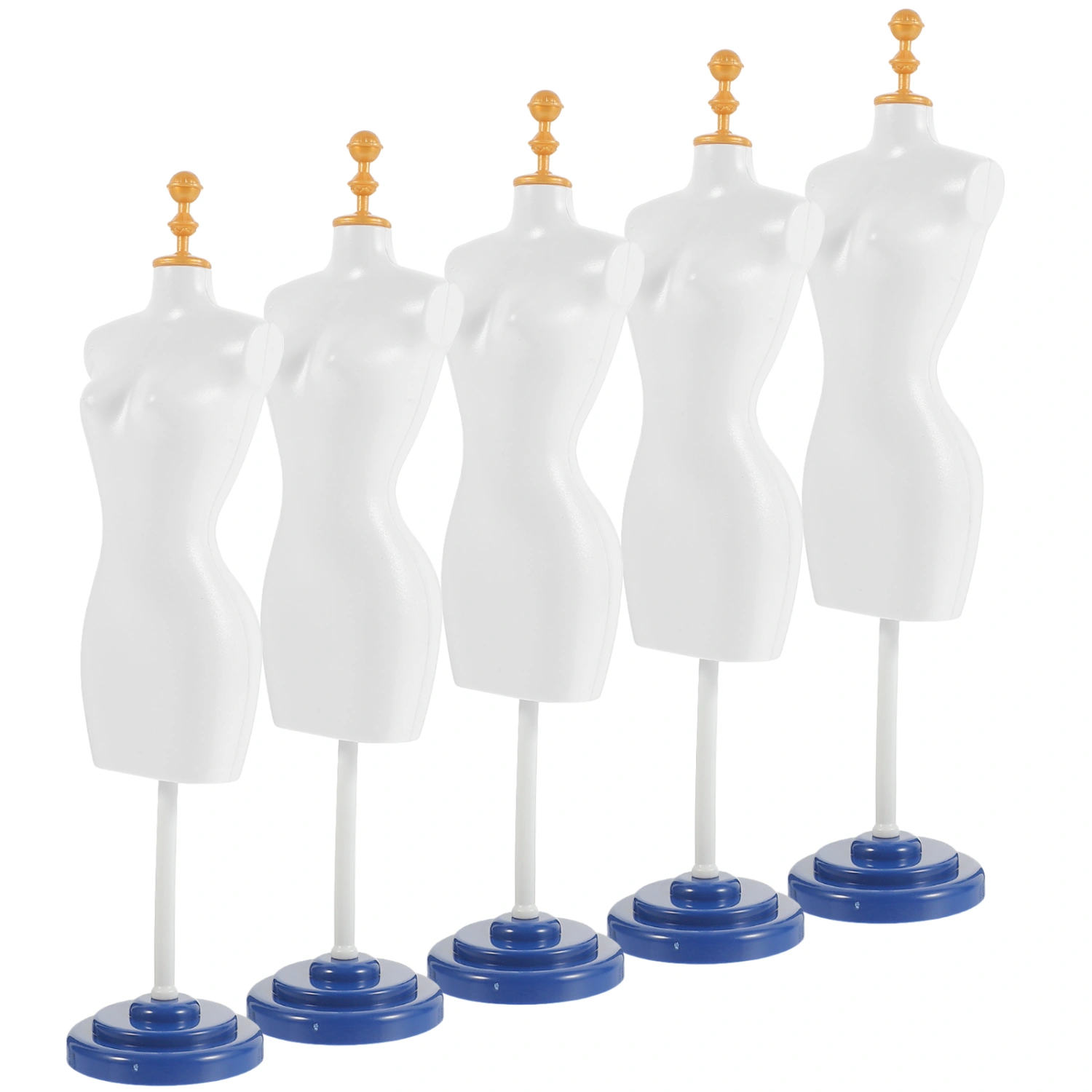 5Pcs Doll Clothes Mannequin Doll Dolls Dress Display Stand Doll Dress Support Doll House Miniature
