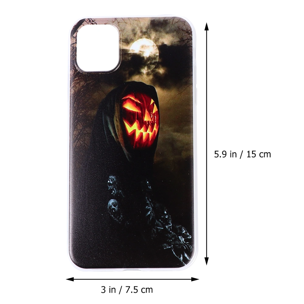 2Pcs Halloween Phone Cover TPU Protective Shell Compatible for iPhone 11