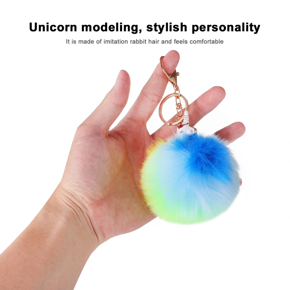 1pc Doll Key Chain Unicorn Key Chain Key Decoration Doll Key Ring for Key