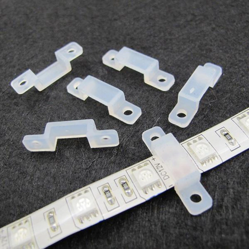 10 Pcs Bar Light Mounting Brackets Attachment Clip Fixing Clips for 10mm LED Strip Light