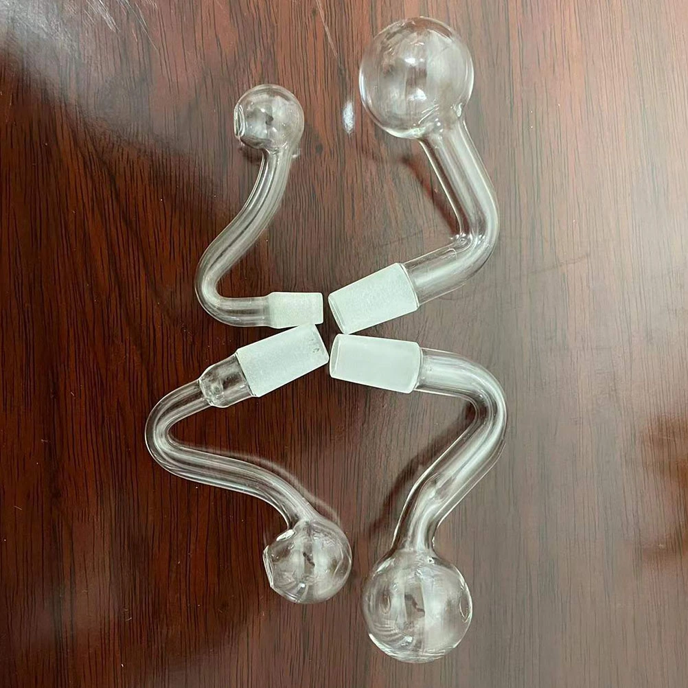 3Pcs Glass Aquarium Pipe Fish Tank Water Inflow Pipe Practical Aquarium Outflow Glass Pipe