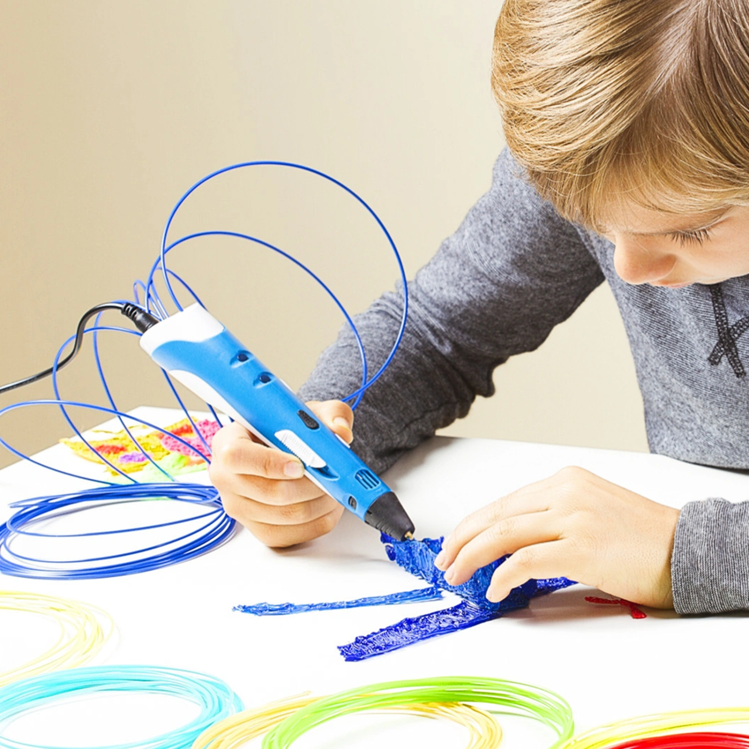 20pcs Printing Pen ABS Filament 1.75mm 3D Pen Filaments 3D Pen Filament Refills