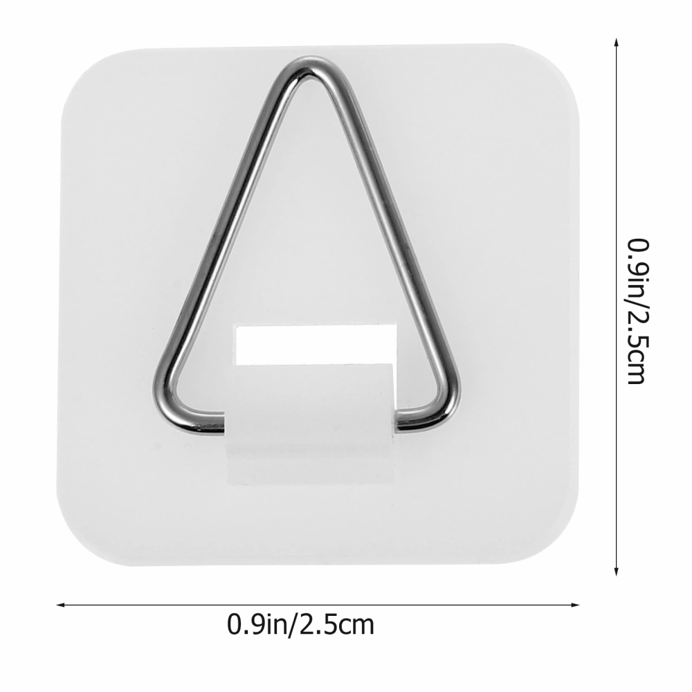 50pcs Vertical Plate Holders Invisible Plate Hanger Multi-use Plate Hanger