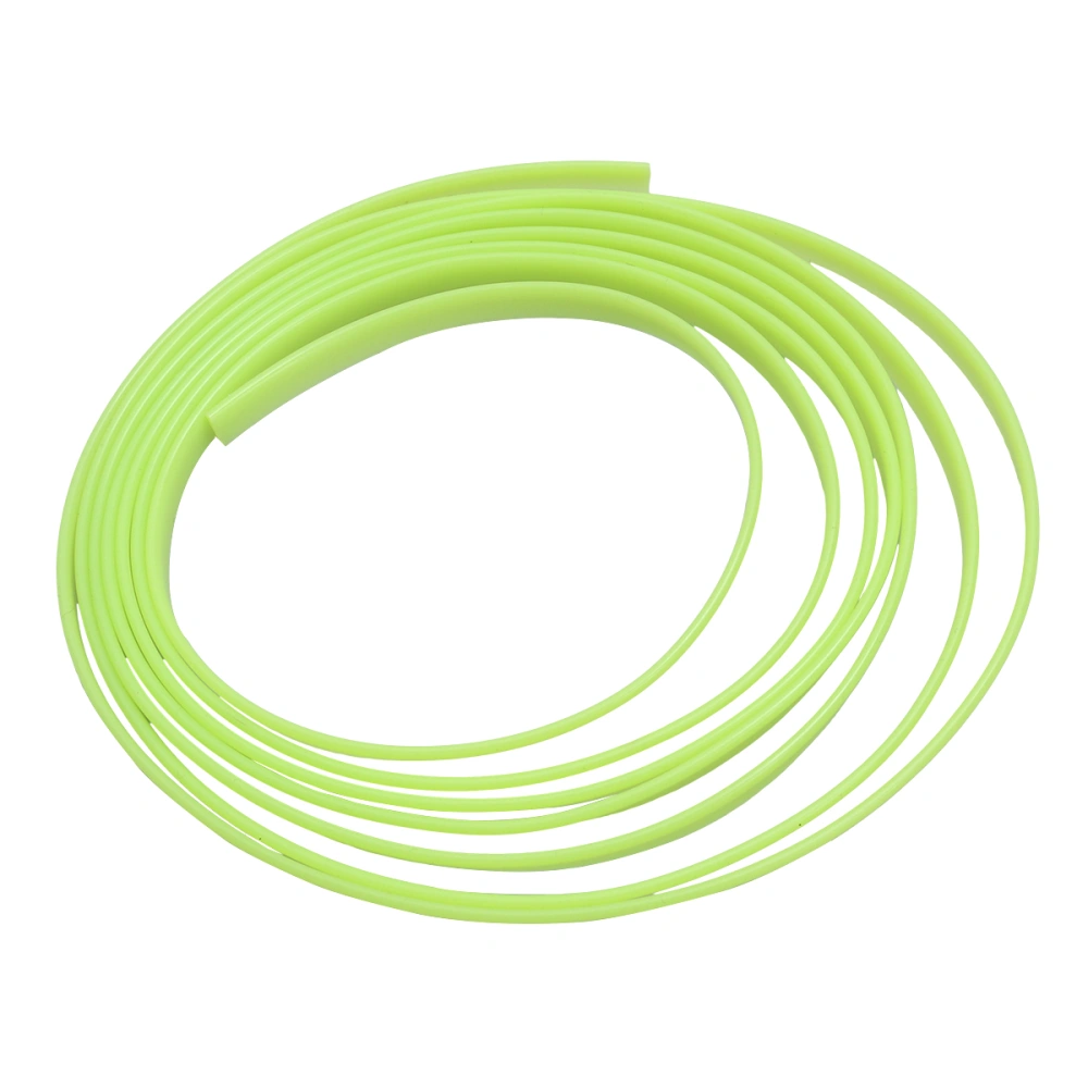 3 Meters Auto Interior Moulding Trim Seal Strip Line DIY Decoration Flexible Gap Filler (Light Green)