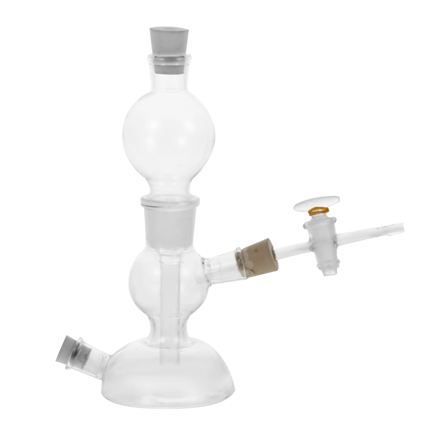 125ml Kipp Hydrogen Gas Generator Kipp's Apparatus Labs Glass Glassware Kit