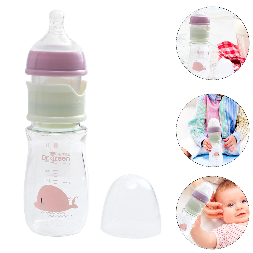 Kids Milk Bottle Milk Powder Container for Baby Infant Toddler and Child 240ml