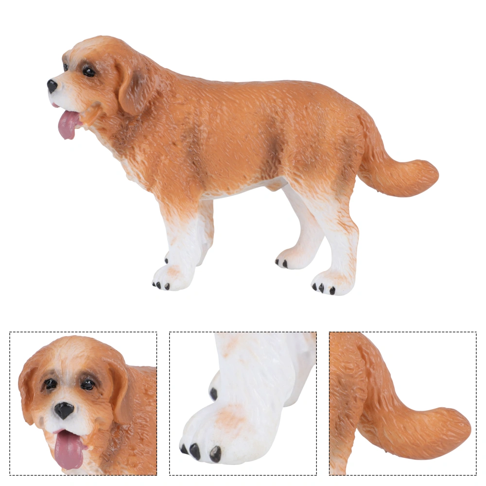 Puppy Figurine Realistic Dog Model Educational Teaching Prop Kid Educational Toy