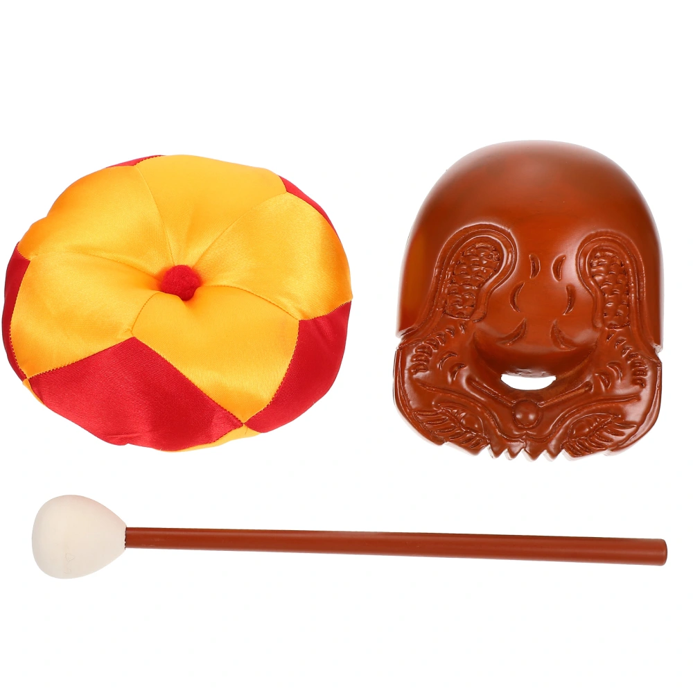 1 Set Wooden Musical Instrument Buddhist Percussion Instrument Buddhist Musical Instrument