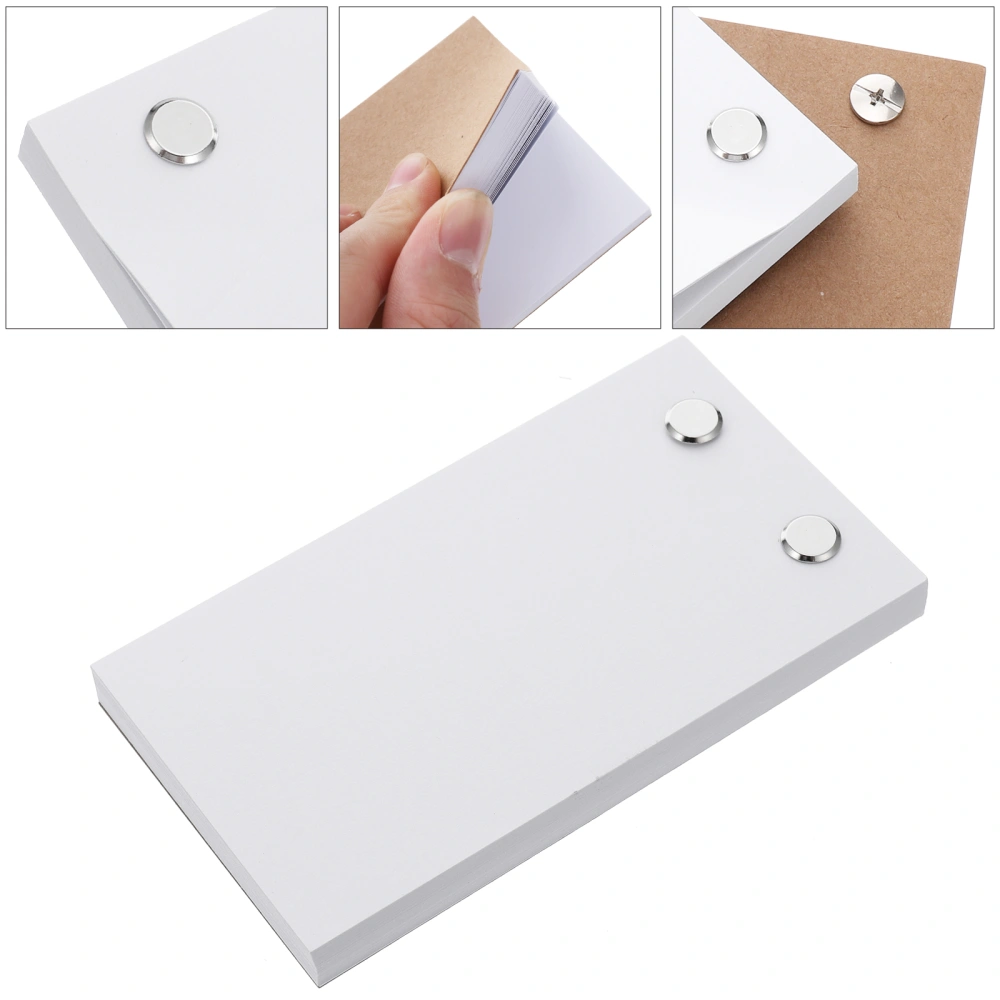 4pcs Detachable Screw Design Notebook Practical Schedule Book Portable Memo Tool