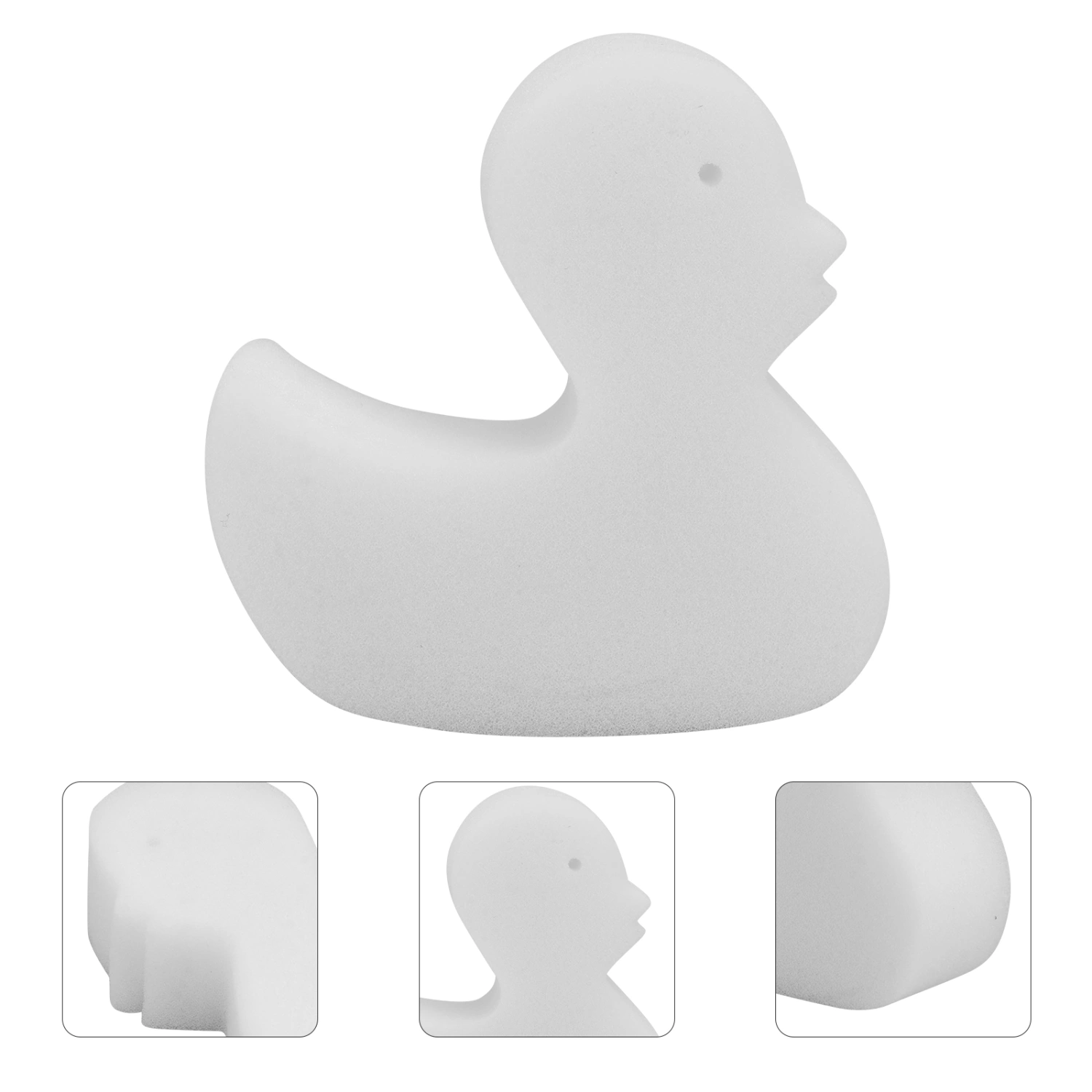 6pcs Duck Shape Oil-absorbing Sponges Efficient Swimming Pool Cleaning Sponges