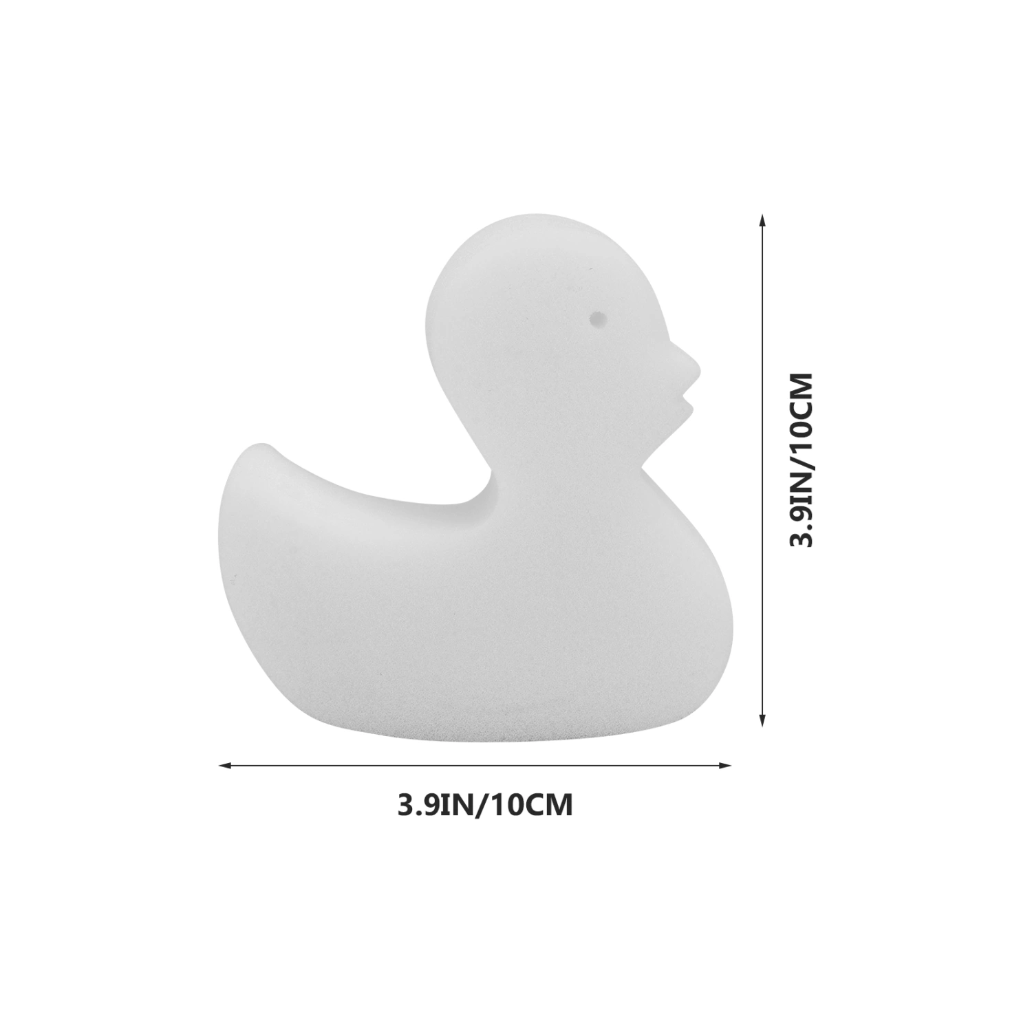 6pcs Duck Shape Oil-absorbing Sponges Efficient Swimming Pool Cleaning Sponges