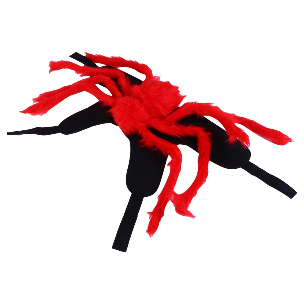 Pet Halloween Chest-back Clothes Spider Costume Dog Funny Clothes Party Dress Up