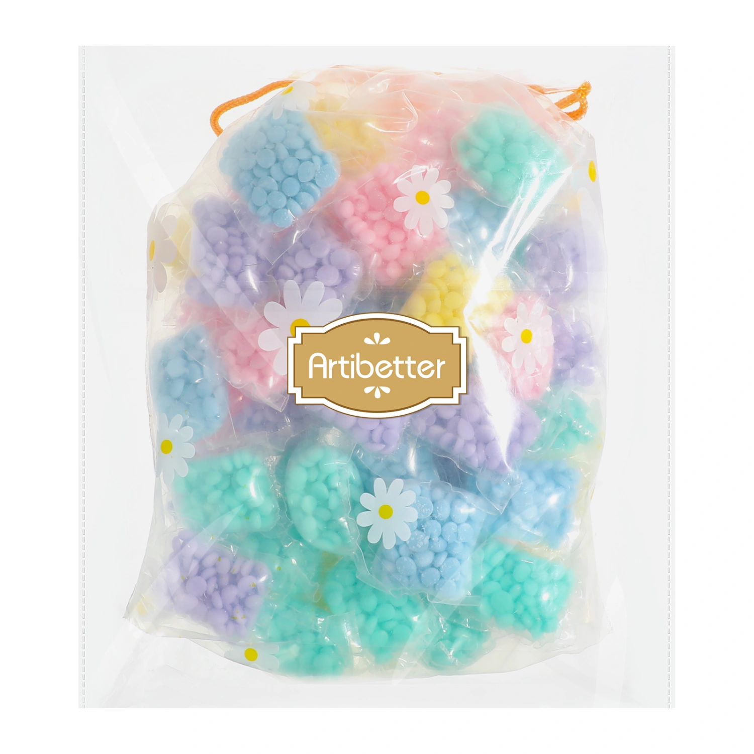 50pcs  Laundry Beads Laundry Scent Boosters Long Lasting Fragrance Laundry Beads (Assorted Color)