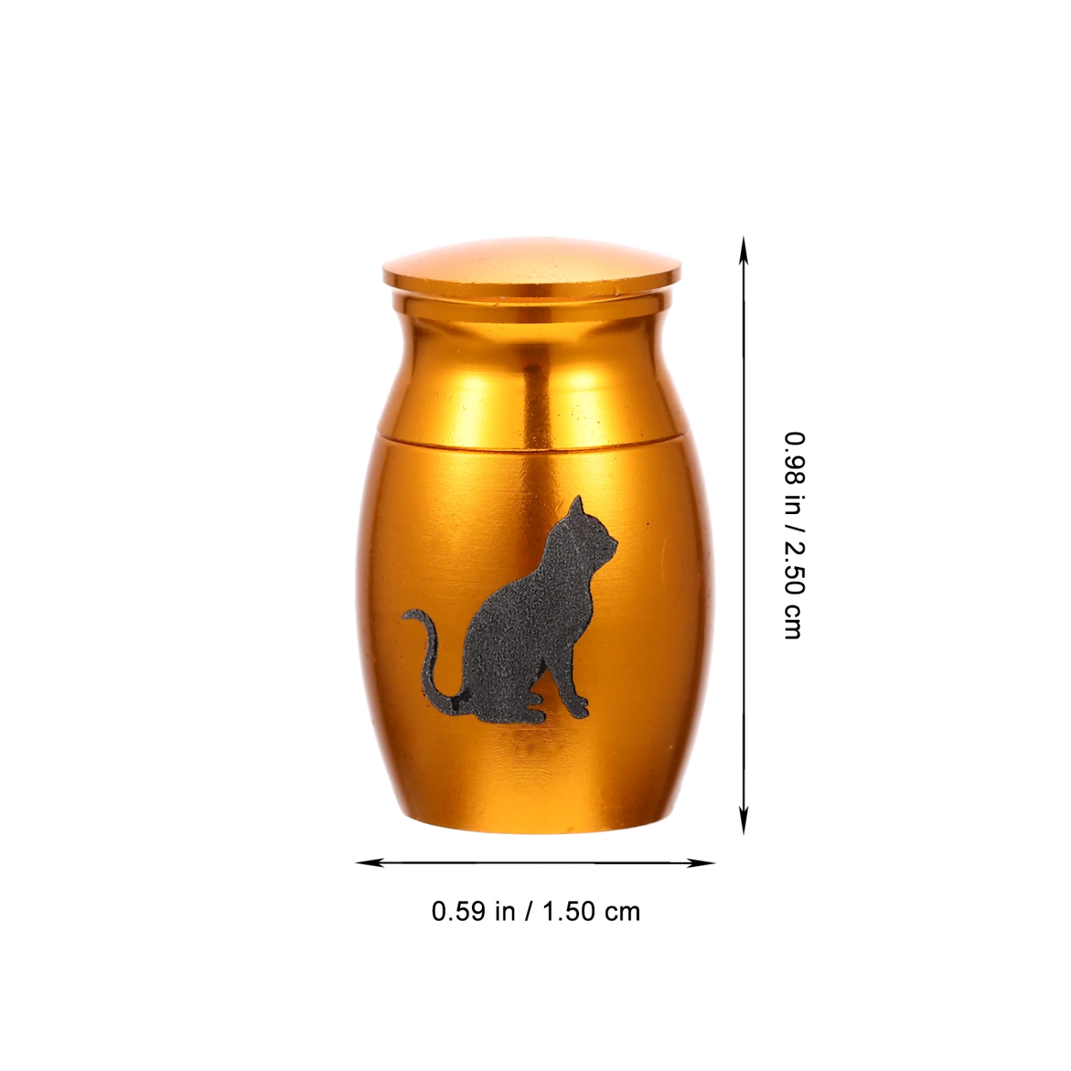 Cat Keepsake Cinerary Casket Pet Ashes Cremation Urn Cat Ashes Container