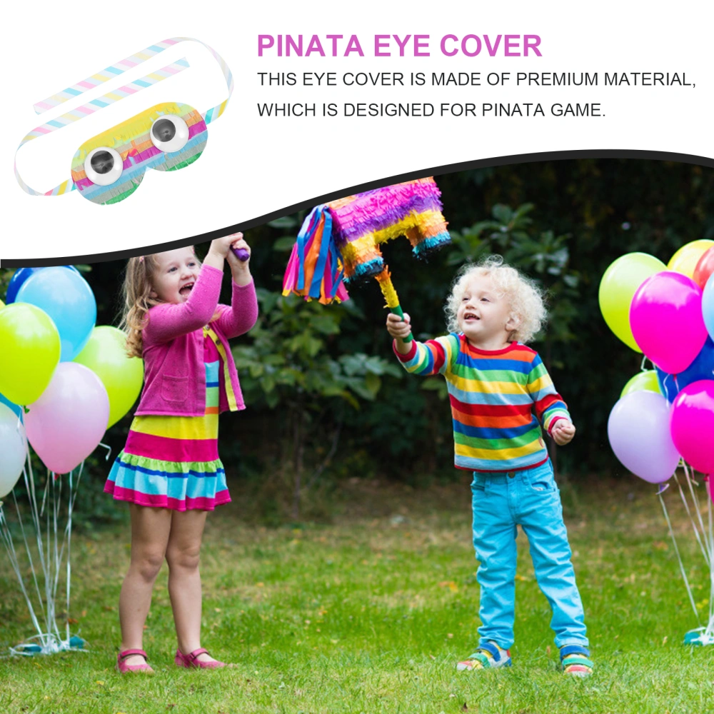 1Pc Creative Party Game Eye Cover Decorative Blindfold for Pinata Game