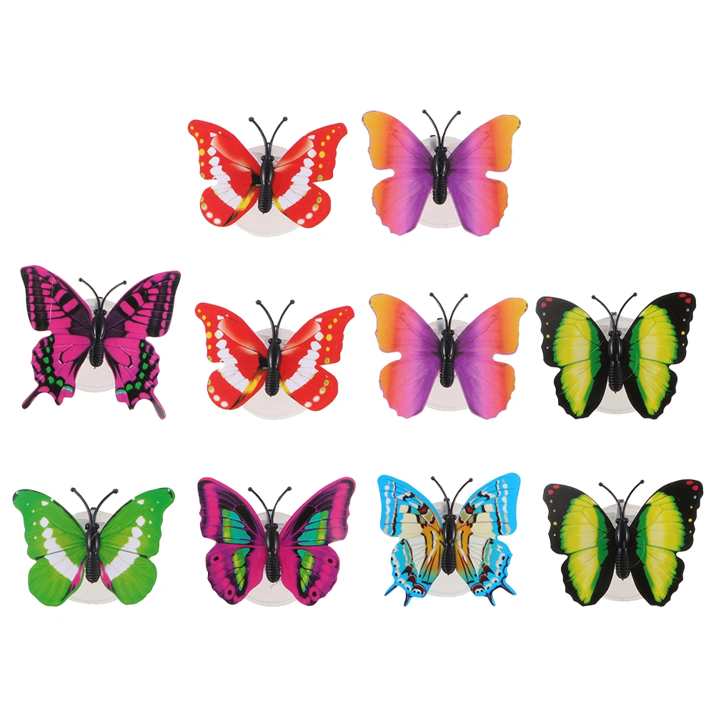 20Pcs Colorful Lamps Night Lights Wall Lights Decorative Lamps (Random Color)