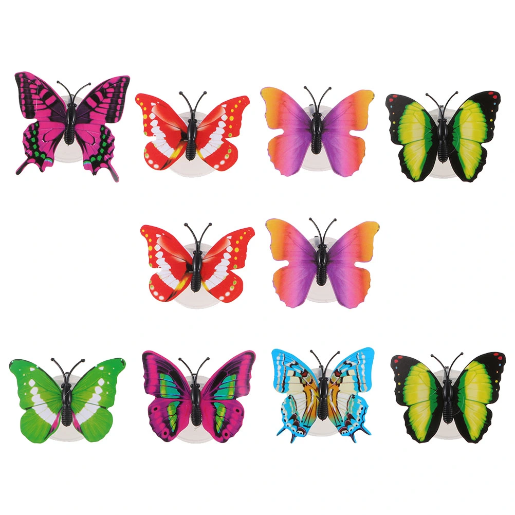 20Pcs Colorful Lamps Night Lights Wall Lights Decorative Lamps (Random Color)