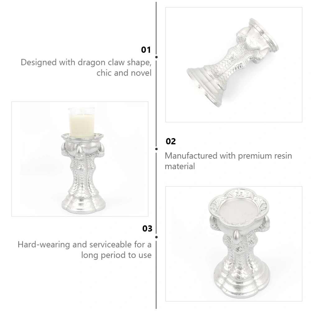 Creative Candle Holder European Style Tabletop Candlestick Scene Decorative Prop