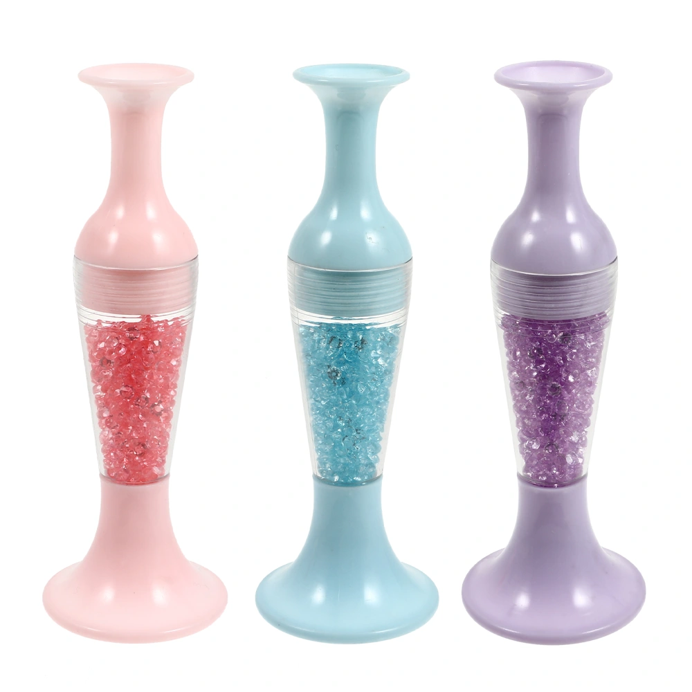 3Pcs Vase Shape Diamond Art Pen Nail Diamond Pasting Tools Diamond Picture Pens