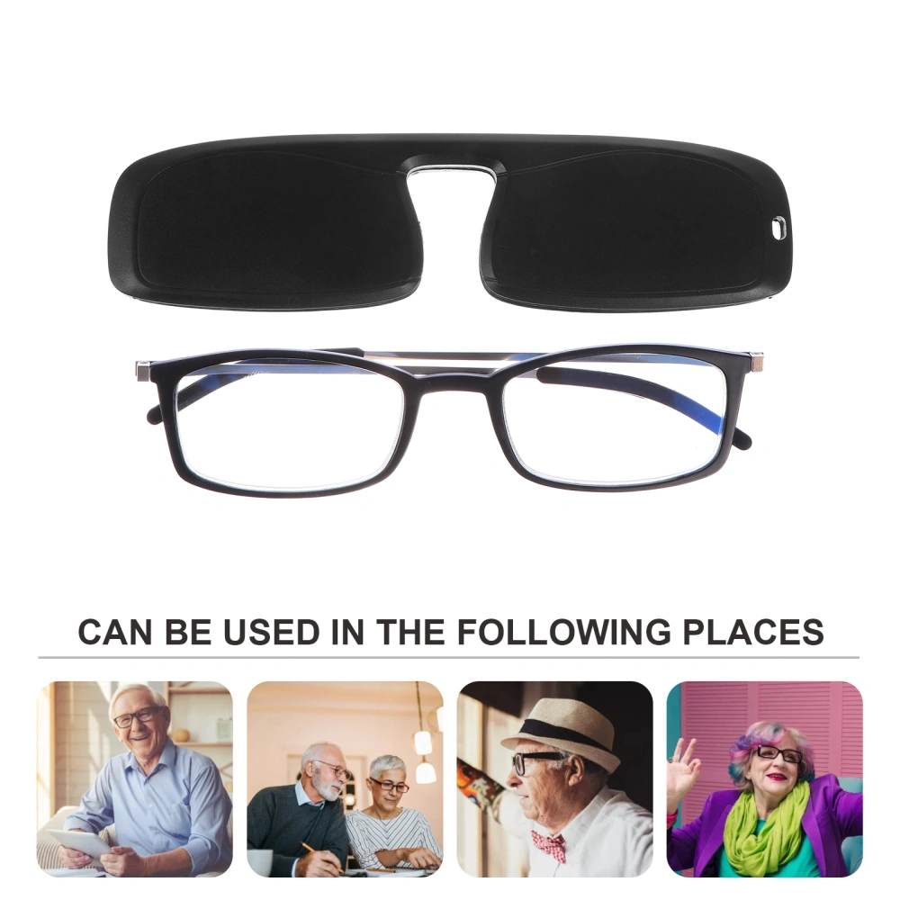 1 Pc Black Ultra-thin Anti-blue Reading Reading Glasses Fashion Reading Glasses