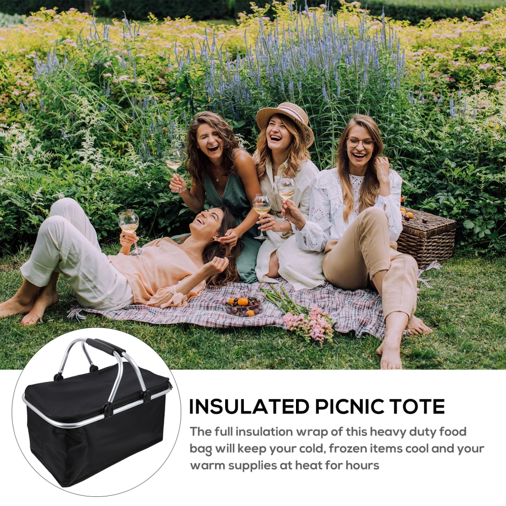 1pc Outdoor Incubator Food Preservation Box Insulated Picnic Basket Storage Box