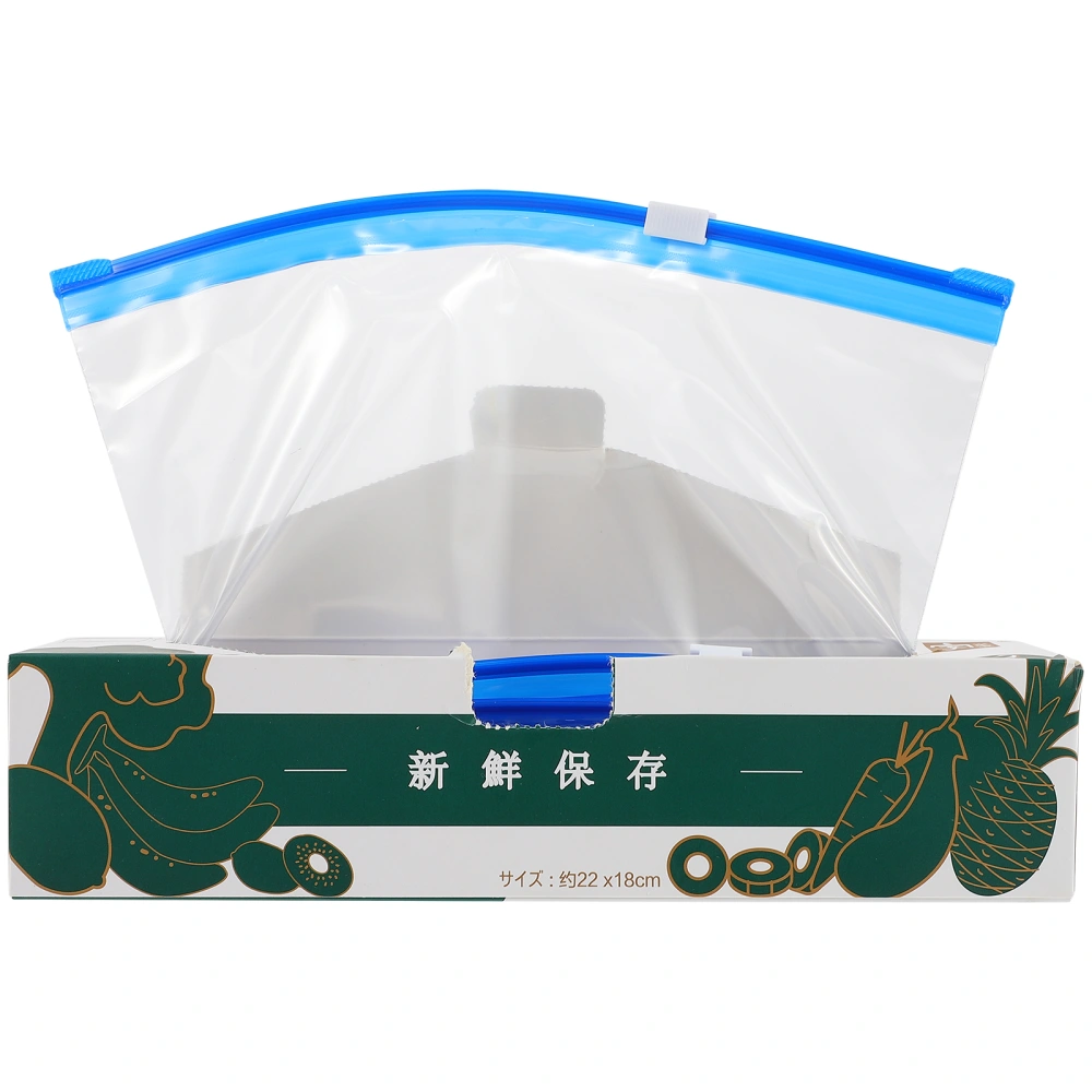 1 Box of Fresh-keeping Bags Anti-leak Packing Bags Vacuum Bags (Green)