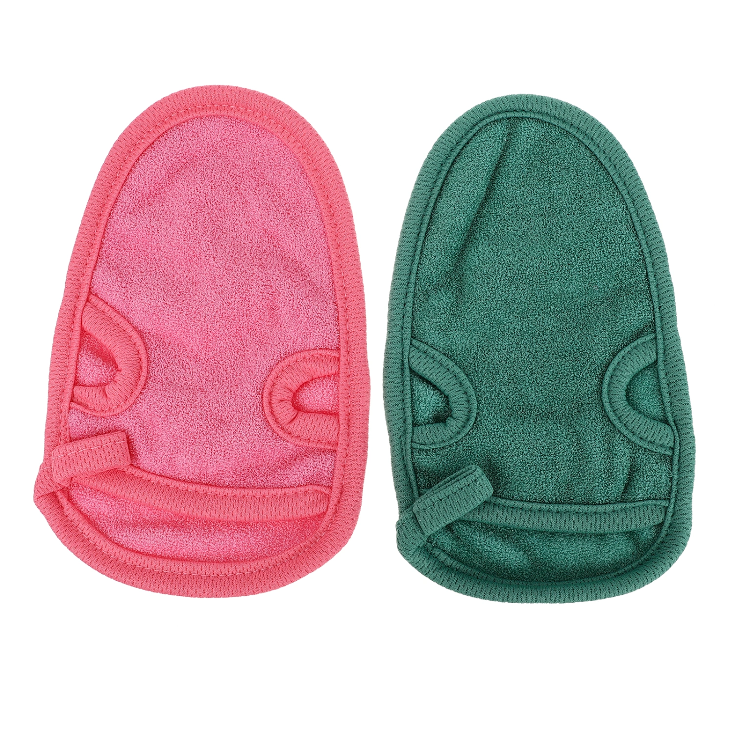Exfoliating Bath Glove Body Scrub Glove Shower Body Rubbing Gloves Back Scrubber(Random Color)