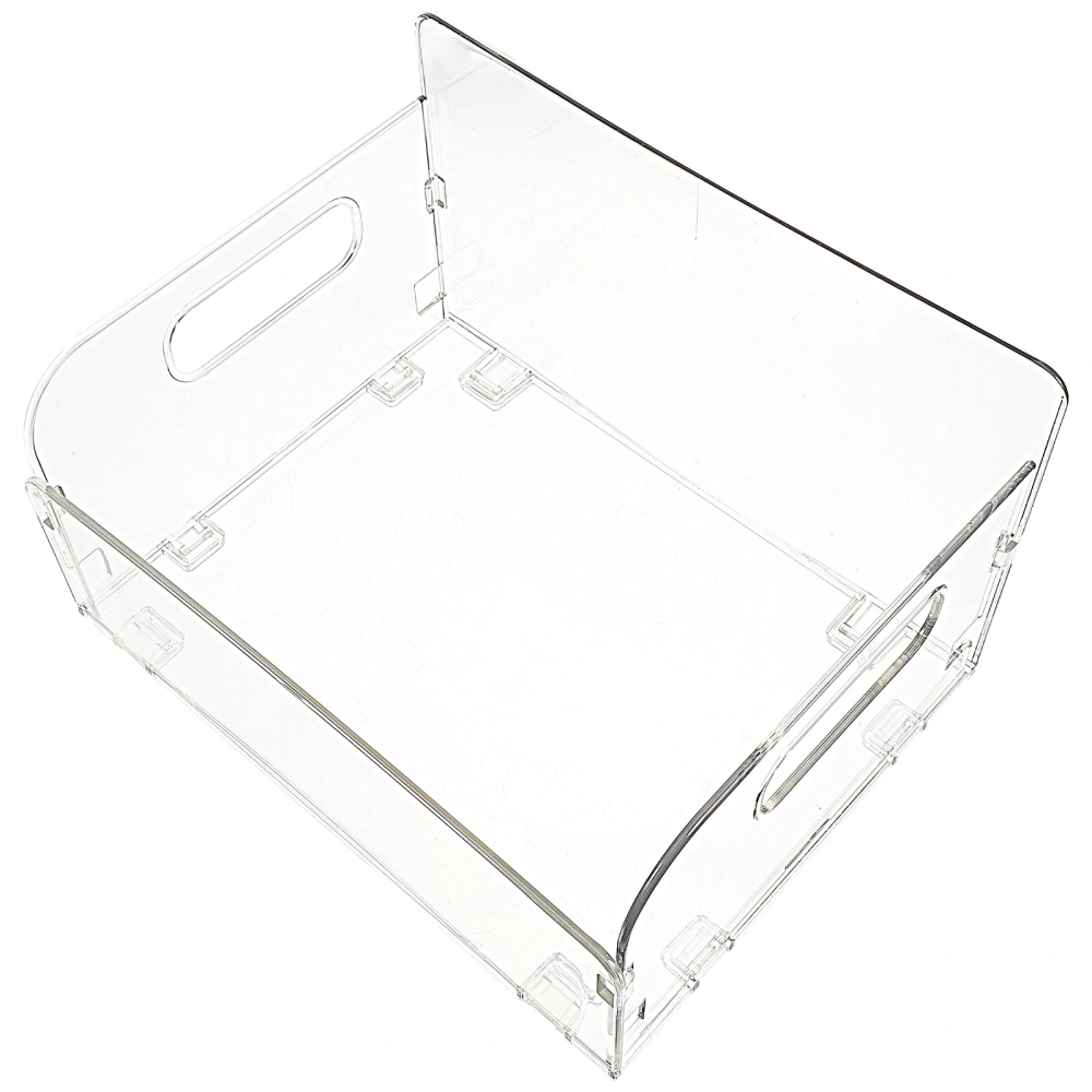 Transparent Storage Box Office Storage Case Desktop Organizer Home Supplies