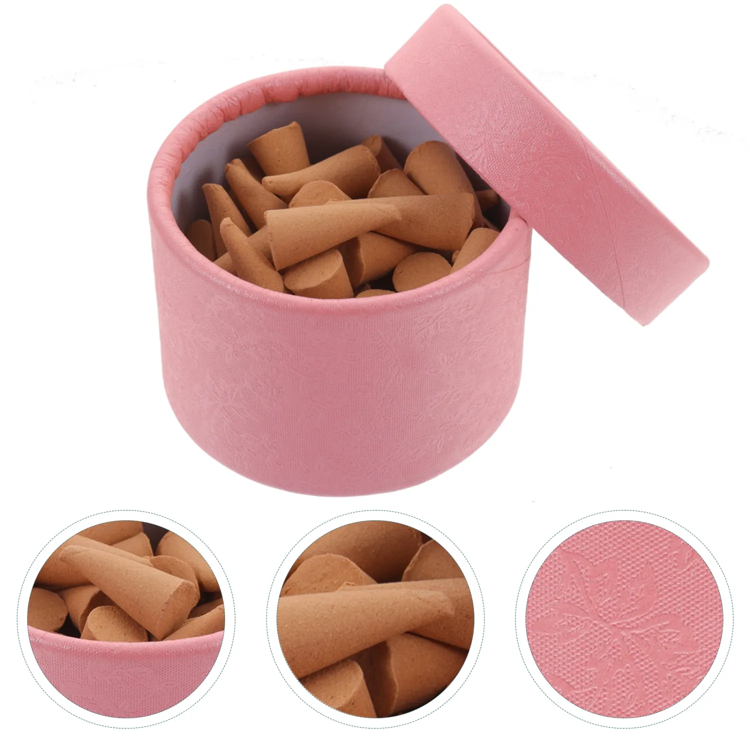 3 Boxes Scented Incense Cones Aromatherapy Incense Cones Fragrance Incense Cones