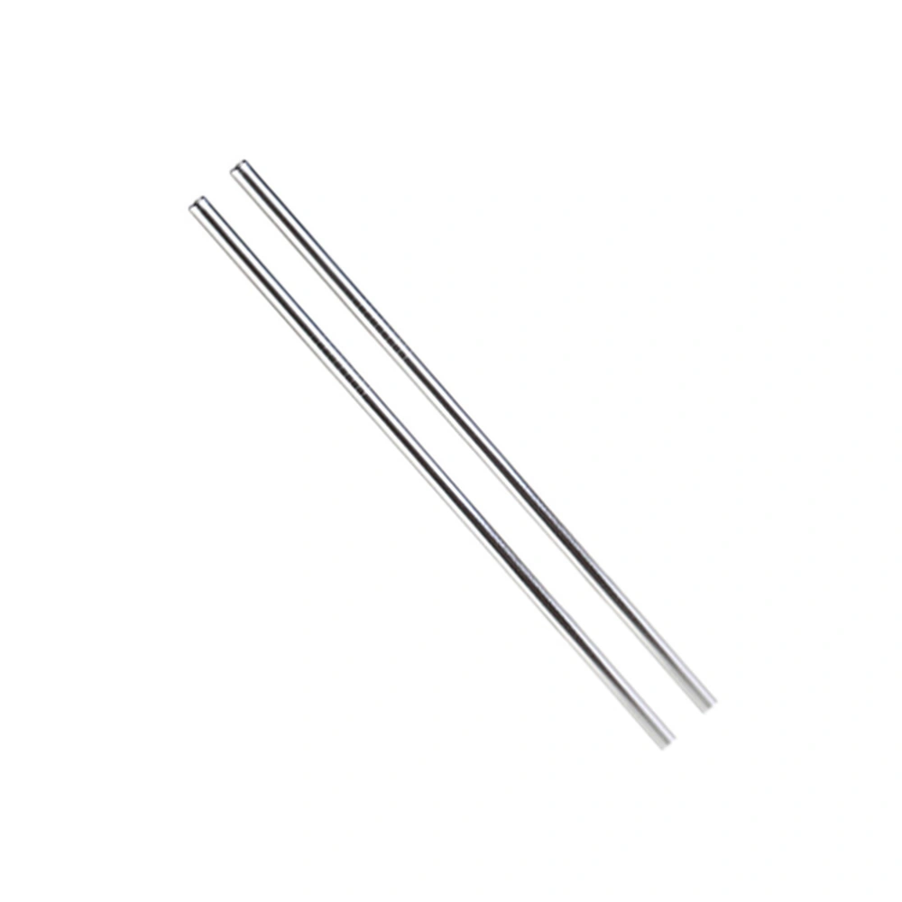 1 Pc 215x6mm Stainless Steel Drinking Straw Reusable Straight Straw for Tumblers(Primary Color)