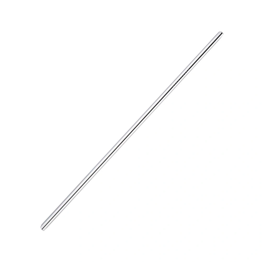 1 Pc 215x6mm Stainless Steel Drinking Straw Reusable Straight Straw for Tumblers(Primary Color)