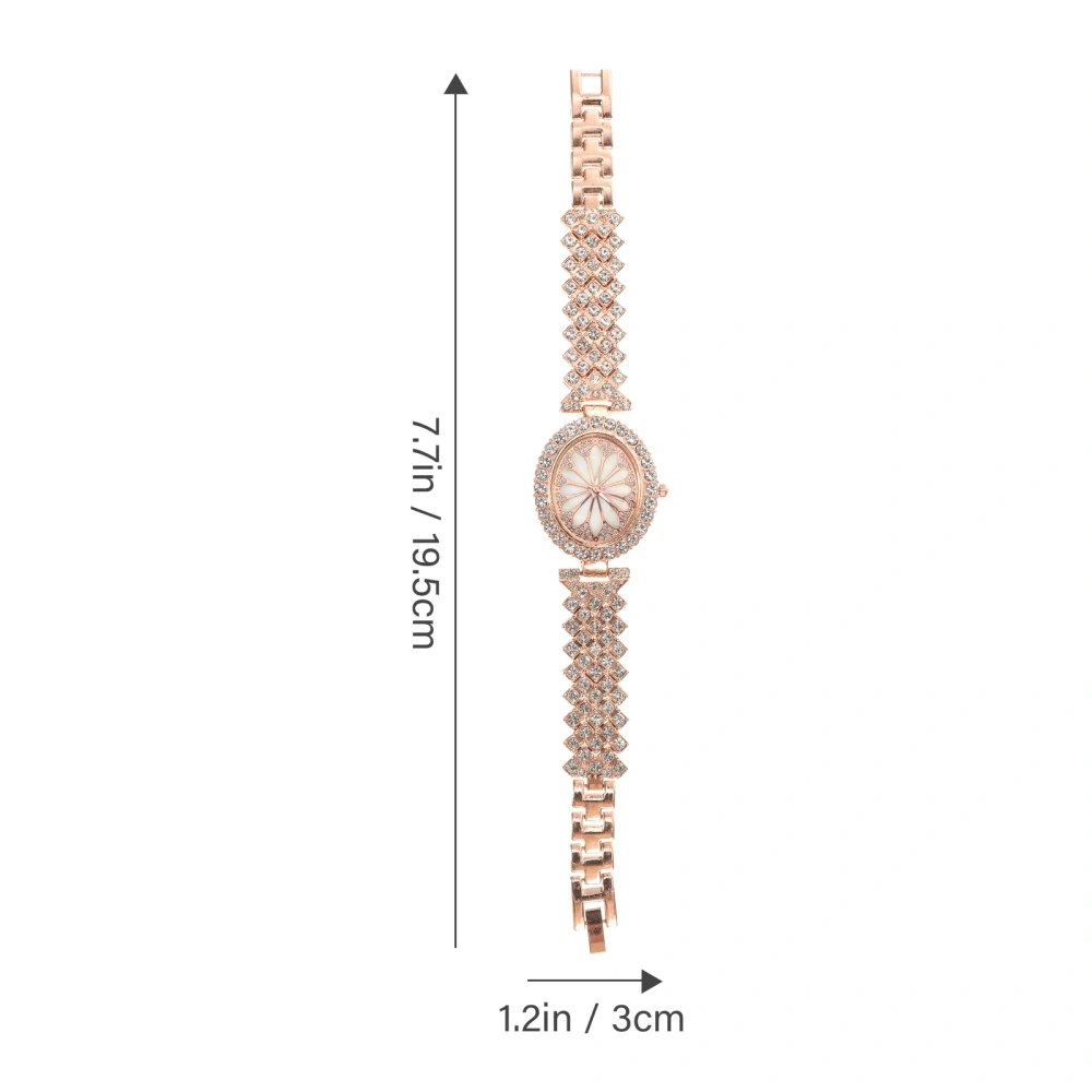 Women Wrist Watch Exquisite Watch Ornament Decorative Wrist Watch Elegant Style Watch Decor